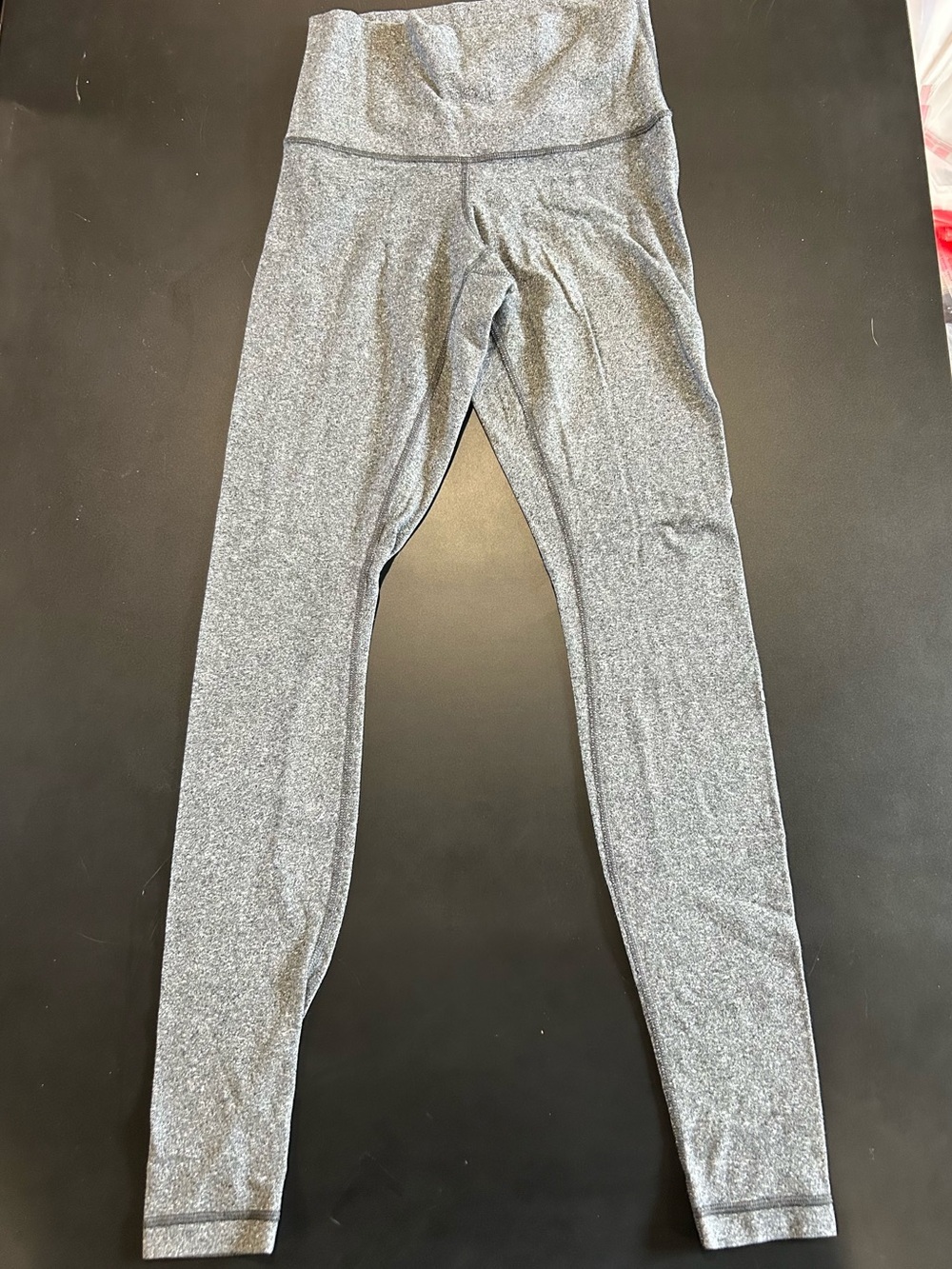 Lululemon Heather Gray Performance Leggings